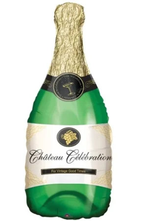 Balony foliowy butelka zielona 45*86cm