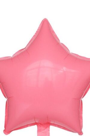 Balon foliowy gwiazda 18 cali Pastelowy Różowy 50szt