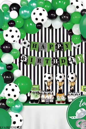 Girlanda Balonowa 96 szt piłka nożna