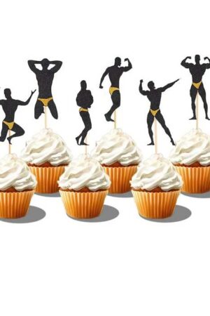 Topper na ciasto, tort babeczki Wieczór Panieński 6szt