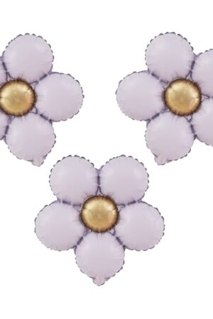 Balon foliowy stokrotka kwiatki 51x43cm , 3szt