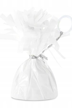 Ciężarek , obciążnik do balonów biały