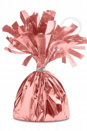 Ciężarek , obciążnik do balonów rose gold