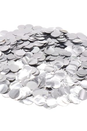 Konfetti foliowe srebrne 15g