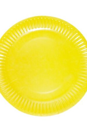 Talerzyki papierowe żółte 7cali 6szt