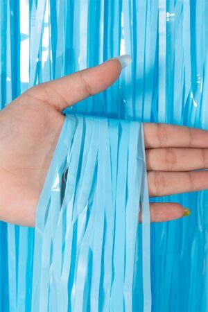 Kurtyna imprezowa pastelowy niebieski 100x200cm