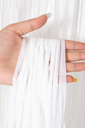 Kurtyna imprezowa biała 100x200cm