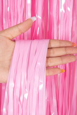 Kurtyna imprezowa pastelowy różowy 100x200cm