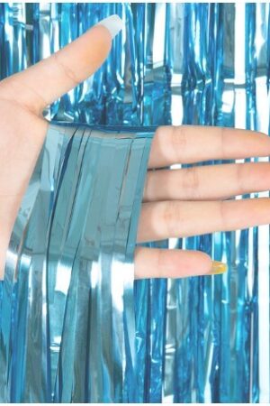 Kurtyna imprezowa jasny niebieski 100x200cm