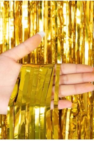 Kurtyna imprezowa złota 100x200cm