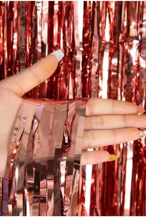 Kurtyna imprezowa rose gold 100x200cm