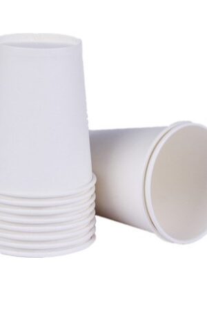 Kubeczki papierowe białe 6szt