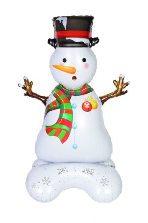 Balon foliowy Bałwan Bałwanek 75x55x120cm