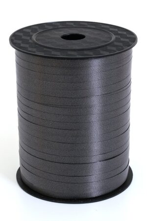 Wstążka plastikowa czarna matowa 225m