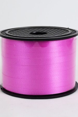 Wstążka fuksja matowa 90m