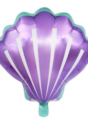 Balon foliowy Muszelka Syrenka 46cmx49cm