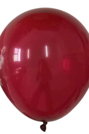 Balon lateksowy bordo , 12 cali 100szt