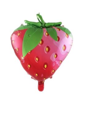 Balony foliowy Truskawka Owoce 71x55 cm