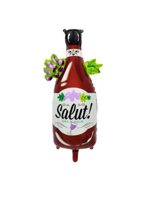 Balony foliowy Butelka Wino 89x48cm
