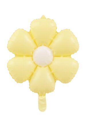 Balon foliowy kwiatek stokrotka  72x60cm