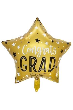 Balon foliowy gwiazda 18 cali 45 cm Gratulacje Congrats