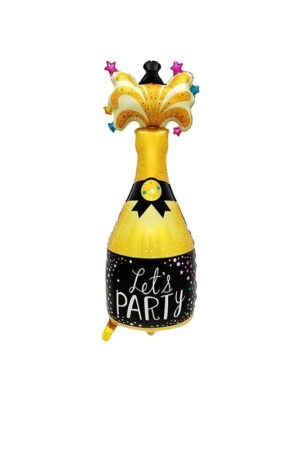 Balony foliowy Szampan Let's Party 118x49cm