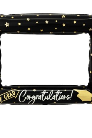 Balon foliowy Ramka Na Zdjęcia Gratulacje Congrats 101x86cm
