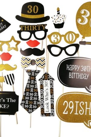 Rekwizyty do zdjęć , fotobudki 30 urodziny