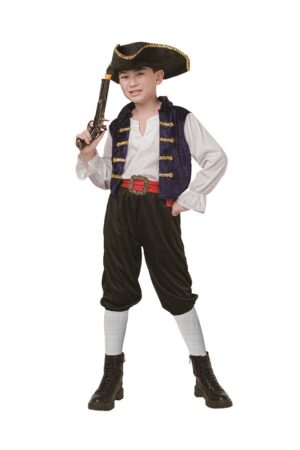 Strój przebranie Pirat  rozm. L 130-140cm