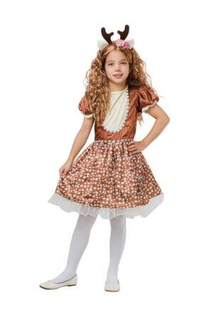 Strój przebranie Renifer Jelonek rozm. S 110-120cm