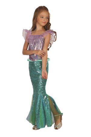 Strój przebranie Syrenka rozm. S 110-120cm