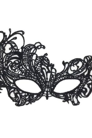 Maska wenecka karnawałowa czarna