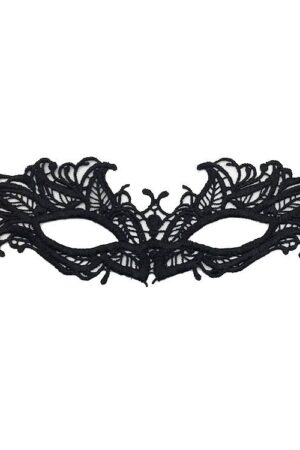 Maska wenecka karnawałowa czarna