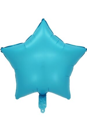 Balon foliowy gwiazda 18 cali niebieska 50szt