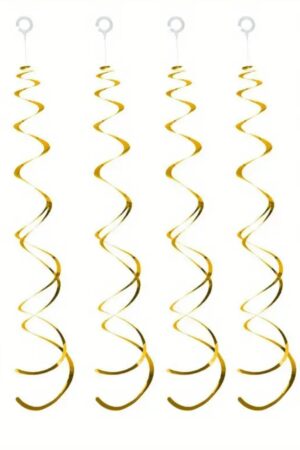 Świderek girlanda 70cm złoty 6szt