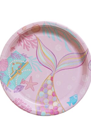 Talerzyki papierowe Syrenka 6szt