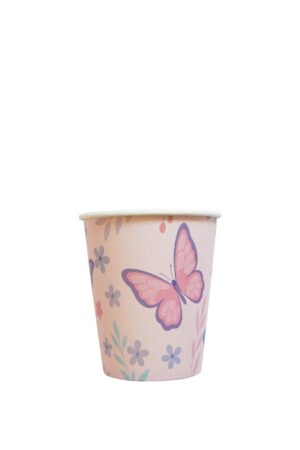 Kubeczki papierowe Motyl 6szt