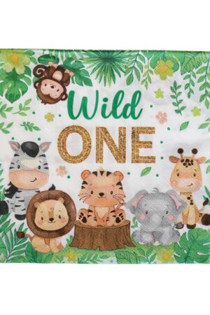 Serwetki Zwierzątka 20szt