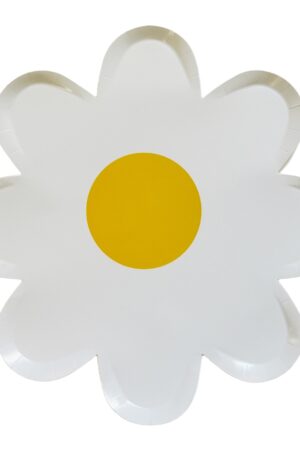 Talerzyki papierowe Stokrotka Stokrotki 6szt