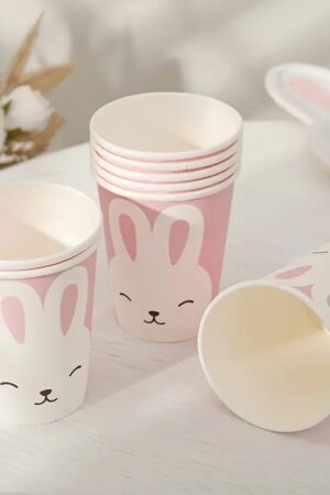 Kubeczki papierowe Króliczek Królik 6szt