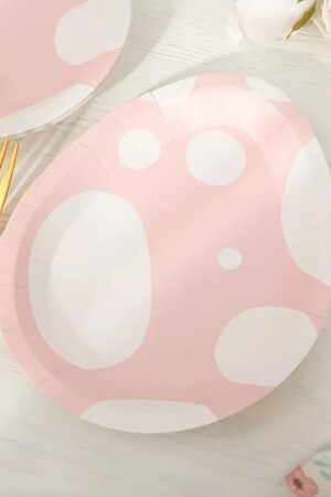 Talerzyki papierowe Jajko 6szt