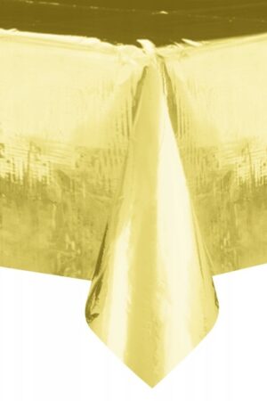 Obrus foliowy złoty 137x274 cm