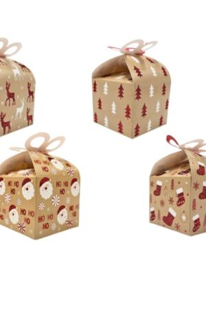 Pudełka opakowanie na prezenty Świąteczne Merry Christmas 2szt