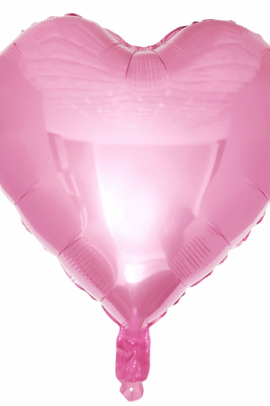 Balon foliowy serce 18 cali 45 cm różowy