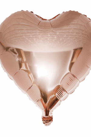 Balon foliowy serce 24 cale 61 cm rose gold 50szt