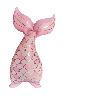 Balon foliowy Syrena Ogon 57x100cm