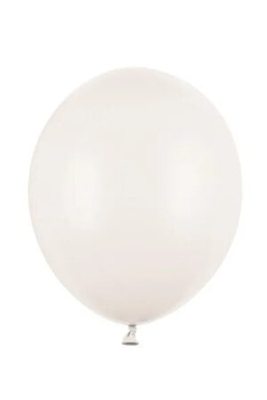 Balon lateksowy Kremowy Biały 18cali, 20szt