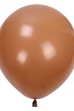 Balon lateksowy kawowy Mocha , 5 cali 100szt