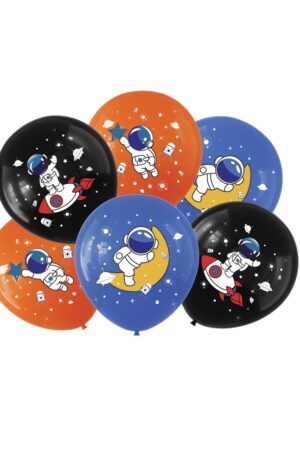 Balon lateksowy Kosmos, 12 cali 6szt