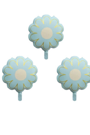 Balon foliowy Stokrotka, kwiatek, kwiatki 42,5x52,5cm , 3szt